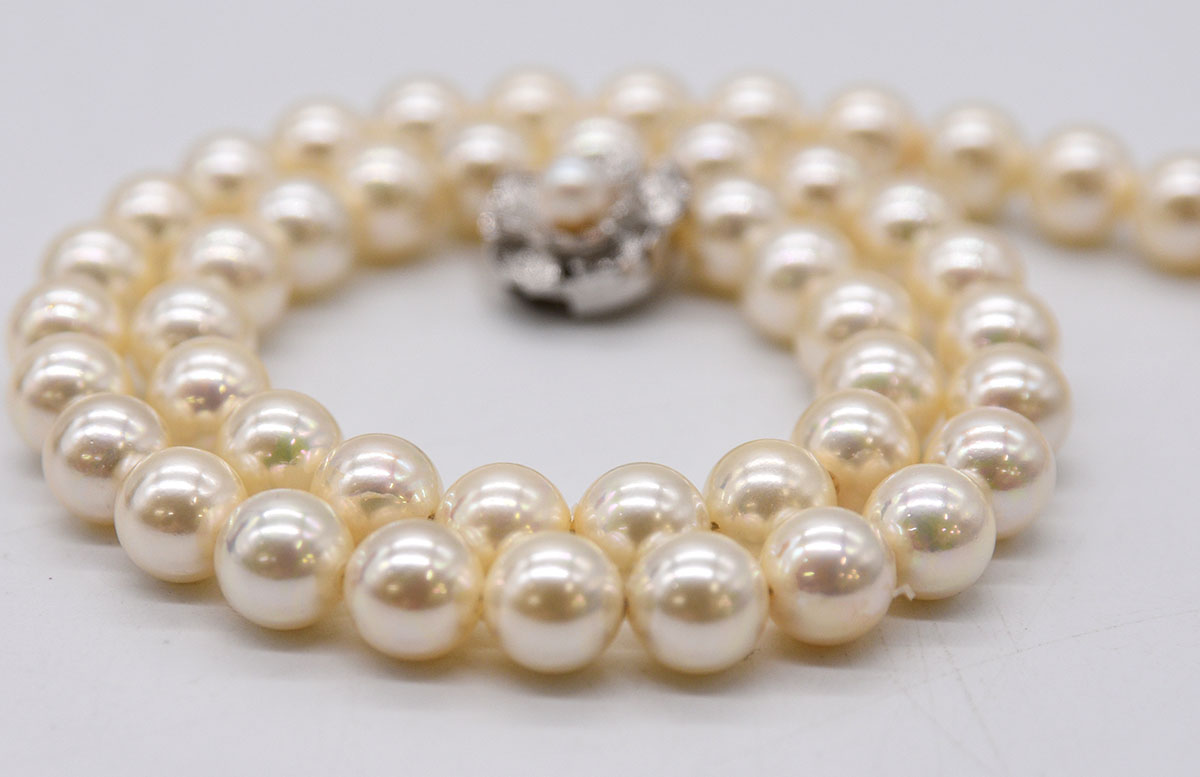 1円～ おたからや◇G0710-12 淡水パール パール ネックレス